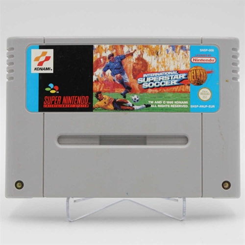 International Superstar Soccer Deluxe - SNES - Cartridge - (EUR) (A Grade) (Genbrug)